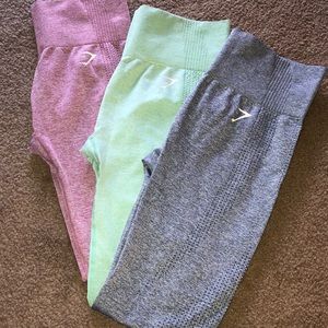 Bundle of gymshark leggings. Medium